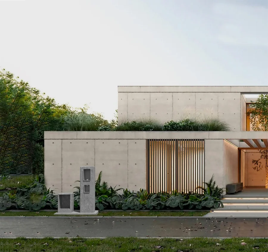 PILAR DE LUZ Y GABINETE DE GAS SIMPLE - mini 2