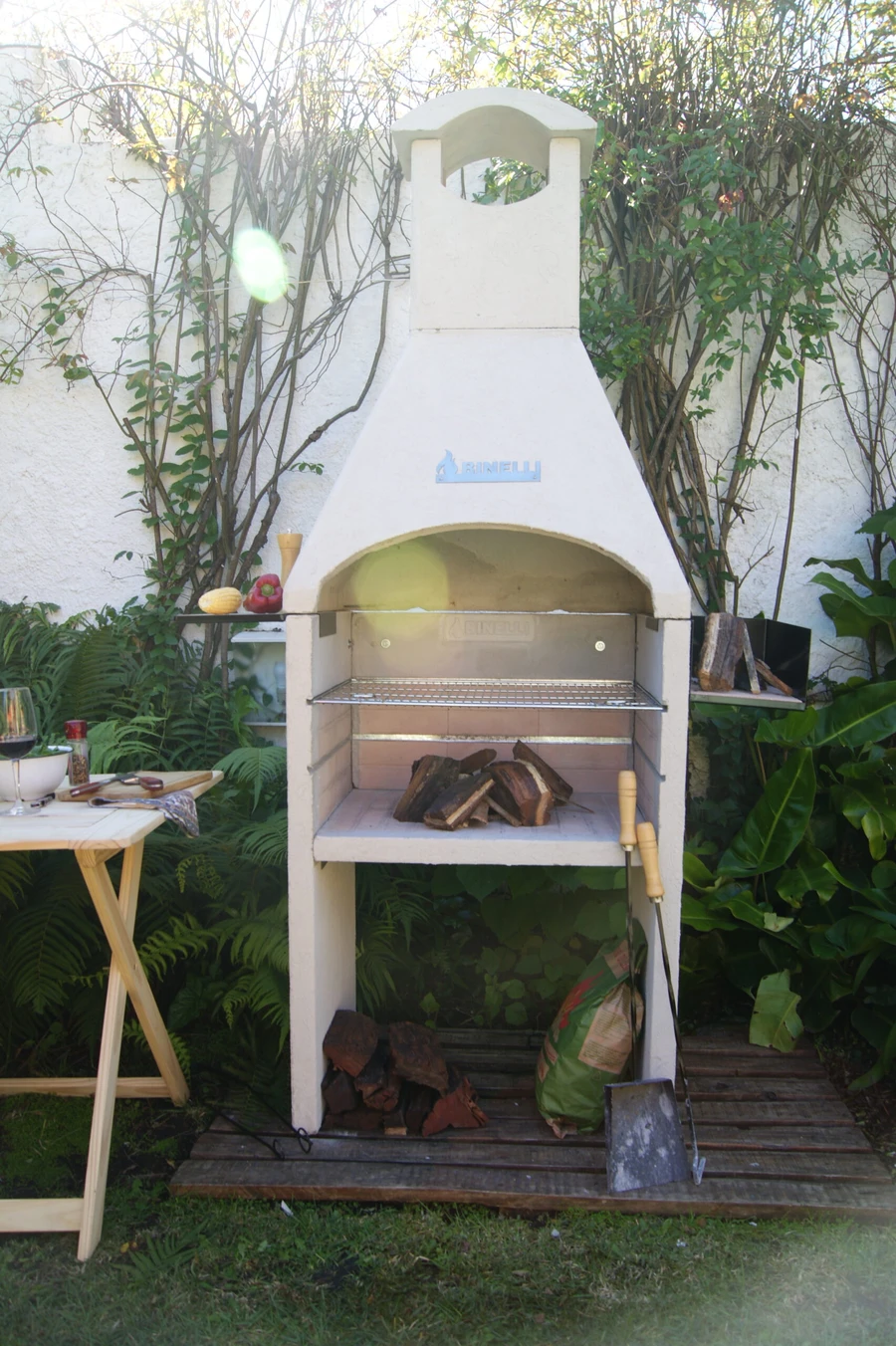 FOGÓN CAMPANA HERRAJE CROMADO - mini 4