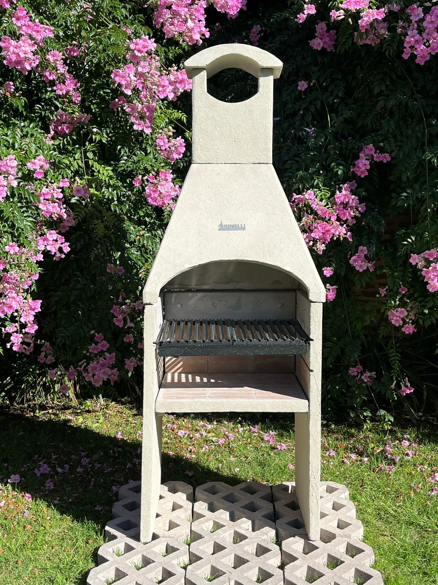 FOGÓN CAMPANA HERRAJE ENLOZADO - mini 2