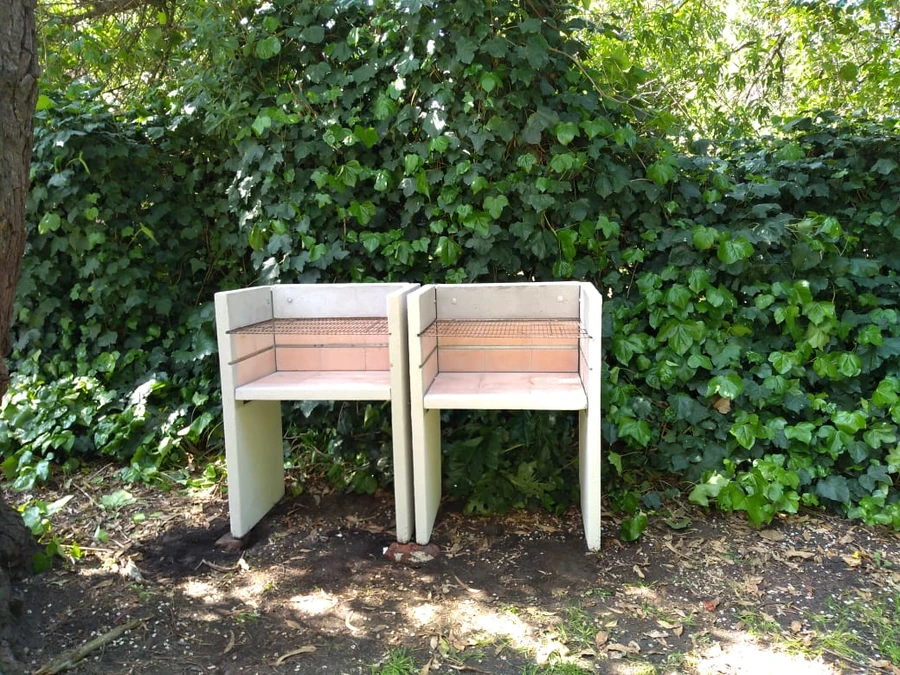 FOGÓN CLÁSICO HERRAJE CROMADO - mini 2