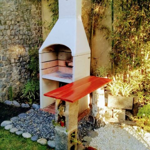 FOGÓN CAMPANA HERRAJE CROMADO - Imagen 6