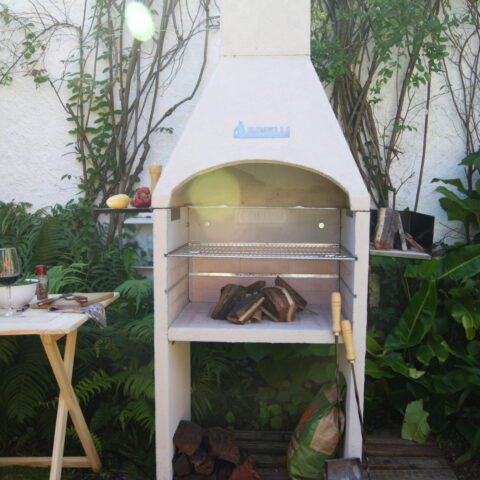 FOGÓN CAMPANA HERRAJE CROMADO - Imagen 4