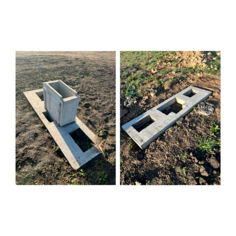 PILAR DE LUZ Y GABINETE DE GAS DOBLE "BARRIO AQUA" - Imagen 6